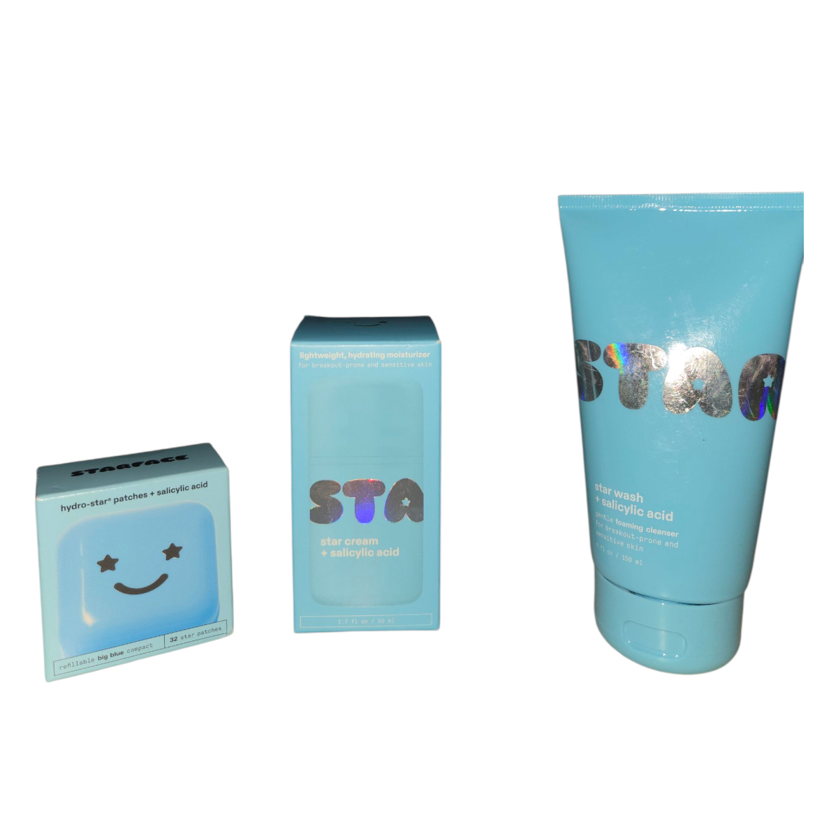 Set Starface crema+wash+parches